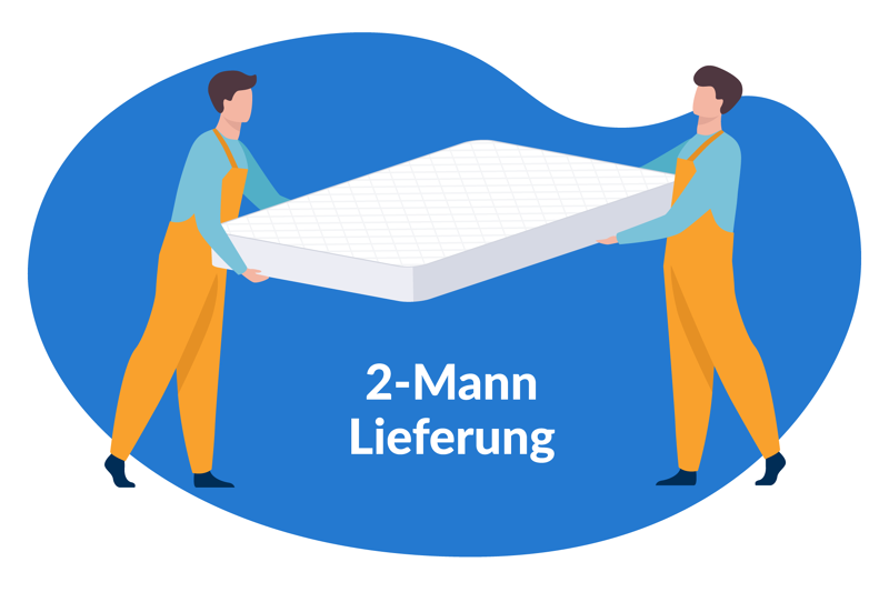 Brunobett Speditionslieferung durch Rhenus